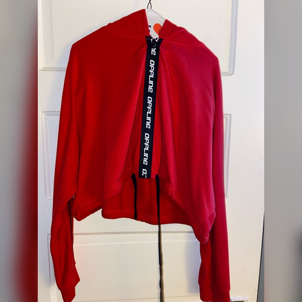 Crop top hoodie